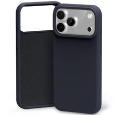  iPhone 17 Pro Max sötétkék Mercury szilikon tok