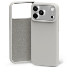  iPhone 17 Pro Max kőszínű Mercury szilikon tok