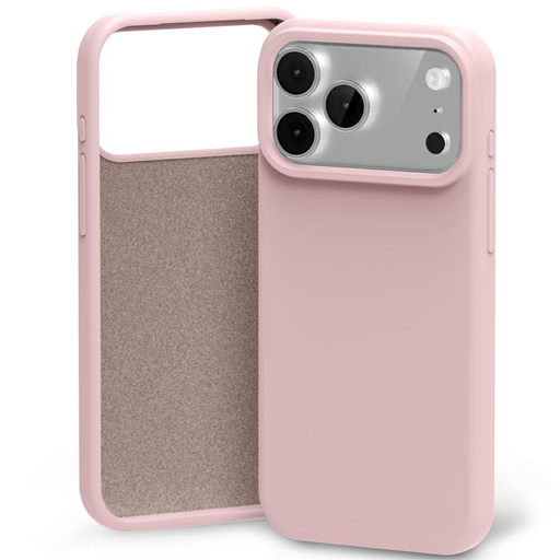  Apple iPhone 17 Pro rózsaszín-homokszínű Mercury Szilikon tok