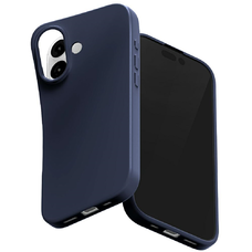  iPhone 17 kék Mercury Soft tok