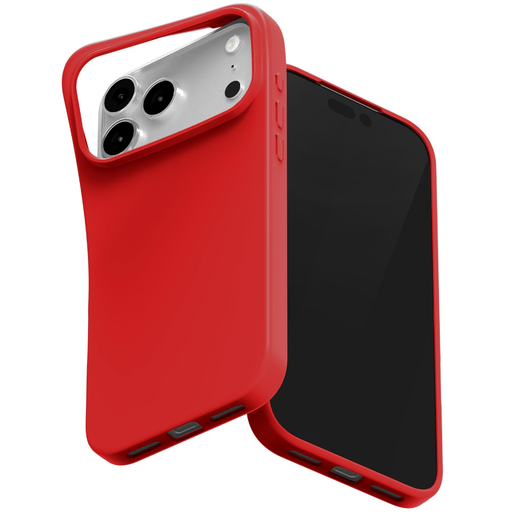  iPhone 17 Pro Max piros Mercury Soft tok