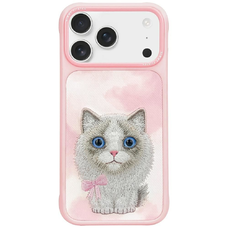  iPhone 17 Pink Nimmy Nagyszemű Háziállat 2.0 Macska tok