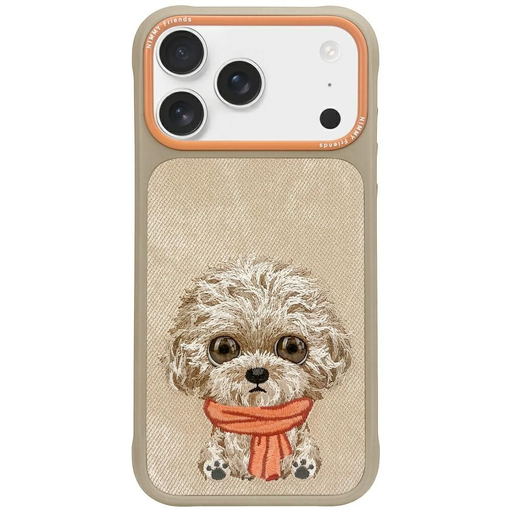 iPhone 17 Pro Max bézs Nimmy Big Eyed Pet 2.0 Kutyás tok iPhone 17 Pro Max bézs Nimmy Big Eyed Pet 2.0 Kutyás tok
