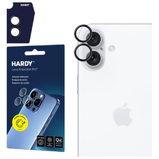  Apple iPhone 17 Fekete 3MK HARDY Lencsevédő Pro üvegfólia