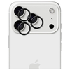  Apple iPhone 17 Pro / 17 Pro Max fekete 3MK HARDY objektívlencse védő Pro üvegfólia - 4. kép