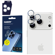  Apple iPhone 17 Pro / 17 Pro Max Ezüst 3MK HARDY lencsevédő üvegfólia