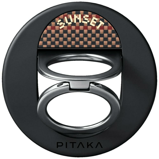 Mágneses tartó PITAKA MagEZ Grip 3 MagSafe telefontartó naplemente