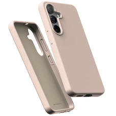Pure MagSafe Szilikon Samsung Galaxy S25 Plus rózsaszín homok tok