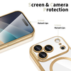 iPhone 17 Pro Lesklé Zlaté Tech-protect Magflex Magsafe puzdro - 1. kép
