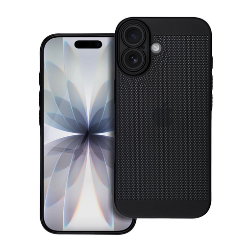  iPhone 17 fekete BREEZY tok