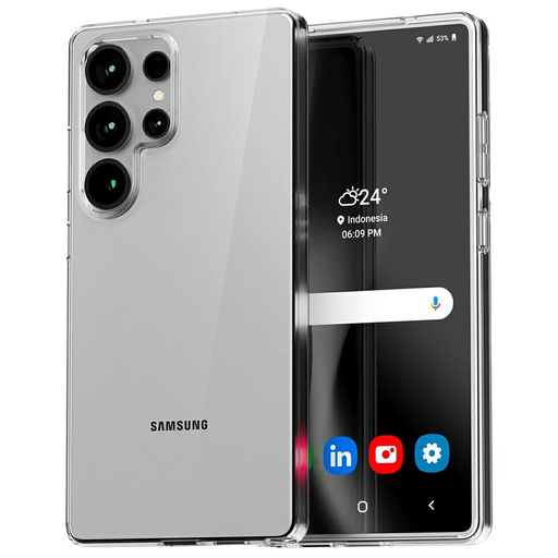  Samsung S25 Ultra S938 Átlátszó Mercury Jelly Clear tok