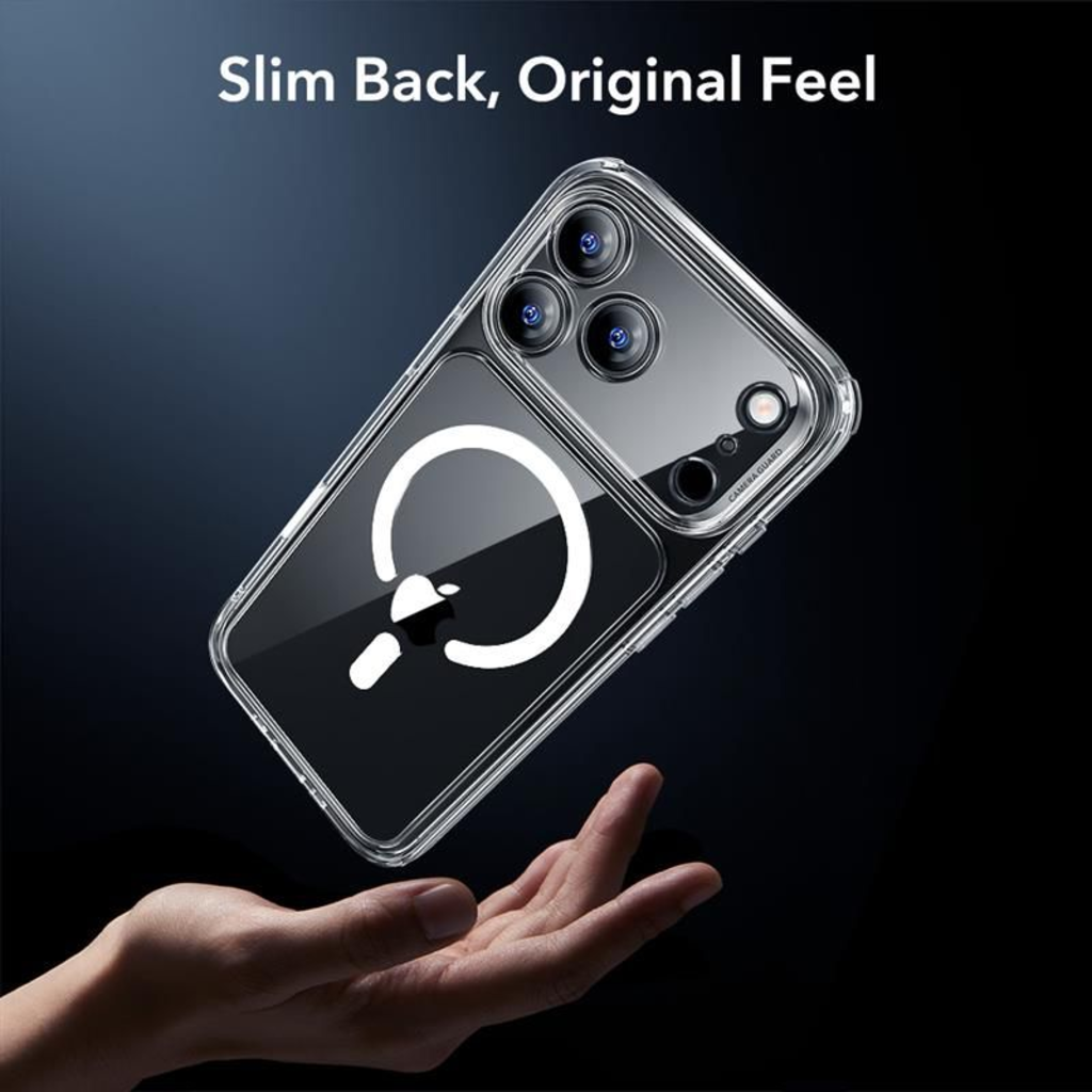  iPhone 17 Pro Átlátszó Esr Classic Hybrid Magsafe & Edzett Üveg tok - 8