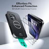 iPhone 16 Pro / 17 tiszta üvegfólia ESR UltraFit edzett üveg 2-pack - 0. kép