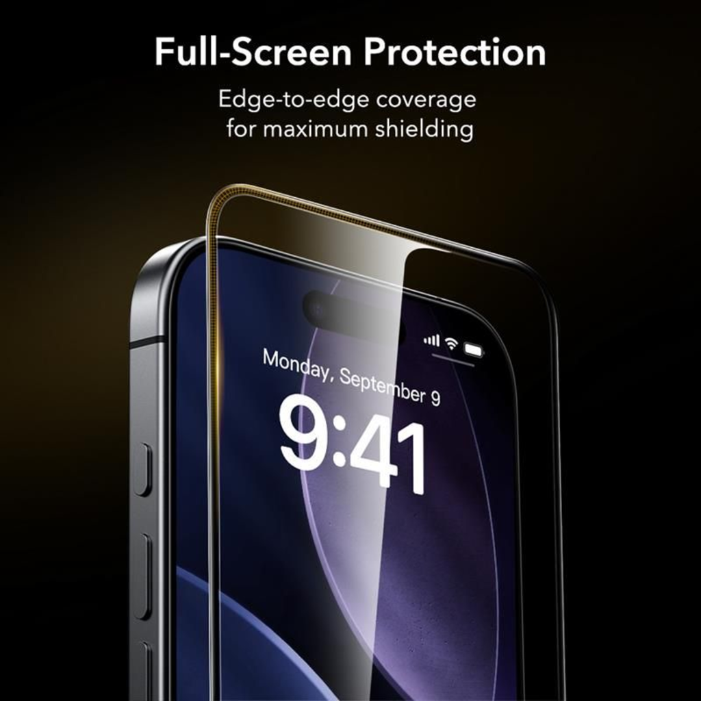  iPhone 16 Pro / 17 Átlátszó ESR Ultrafit Armorite Pro Edzett üveg üvegfólia - 9