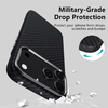  Iphone 17 Pro Fekete/ezüst Tech-protect Ion Carbon Magsafe tok - 3. kép