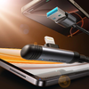 Joyroom S-A56 EnjoyX Series 90° USB-A - Lightning 3A kábel 1.2m - fekete - 0. kép
