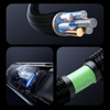 Joyroom S-A16 Pro Prism Series 3A USB-A - Lightning Kábel Kijelzővel 1.2m - Fekete - 3. kép