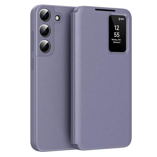 Samsung Galaxy S22 Plus 5G - Techsuit SmartView sorozat - Lila tok Samsung Galaxy S22 Plus 5G - Techsuit SmartView sorozat - Lila tok