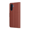 Samsung Galaxy A17 5G - Techsuit bőr tok - Barna - 3. kép