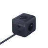 Baseus EnerFill FA11 67W hálózati elosztó, USB-A + USB-C kocka + 3 x EU aljzat 1,5m - Fekete - 2. kép