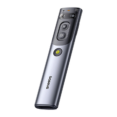 Baseus Orange Dot lézer pointer AI és automatikus fordítással - Szürke (elemmel)