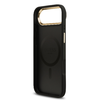  iPhone 17 Air Fekete Guess PU Leather 4G Gold Frame MagSafe tok - 4. kép
