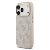  iPhone 17 Pro Pink Guess PU Leather 4G Gold Frame MagSafe tok - 0. kép