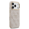  iPhone 17 Pro Pink Guess PU Leather 4G Gold Frame MagSafe tok - 2. kép