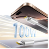 Baseus Dynamic 4 Pro 100W USB-C - USB-C Mágneses Kábel 1m - Fehér - 4. kép