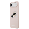  iPhone 17 Air Pink Karl Lagerfeld Liquid Silicone Double Heads MagSafe tok - 0. kép