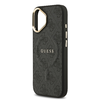  iPhone 17 Fekete Guess PU bőr 4G aranykeretes MagSafe tok - 3. kép