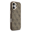  iPhone 17 Barna Guess PU Leather 4G Gold Frame MagSafe tok - 2. kép