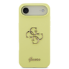  iPhone 17 Air Sárga Guess Liquid Silicone 4G Metal Logo tok - 1. kép