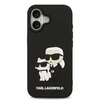  iPhone 17 Karl Lagerfeld 3D Rubber Karl és Choupette tok - 1. kép