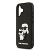  iPhone 17 Karl Lagerfeld 3D Rubber Karl és Choupette tok - 3. kép