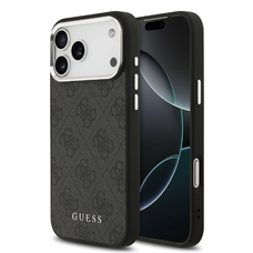  iPhone 17 Pro Max Fekete Guess 4G MagSafe tok
