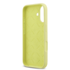  iPhone 17 sárga Guess Liquid Silicone 4G Metal Logo tok - 4. kép