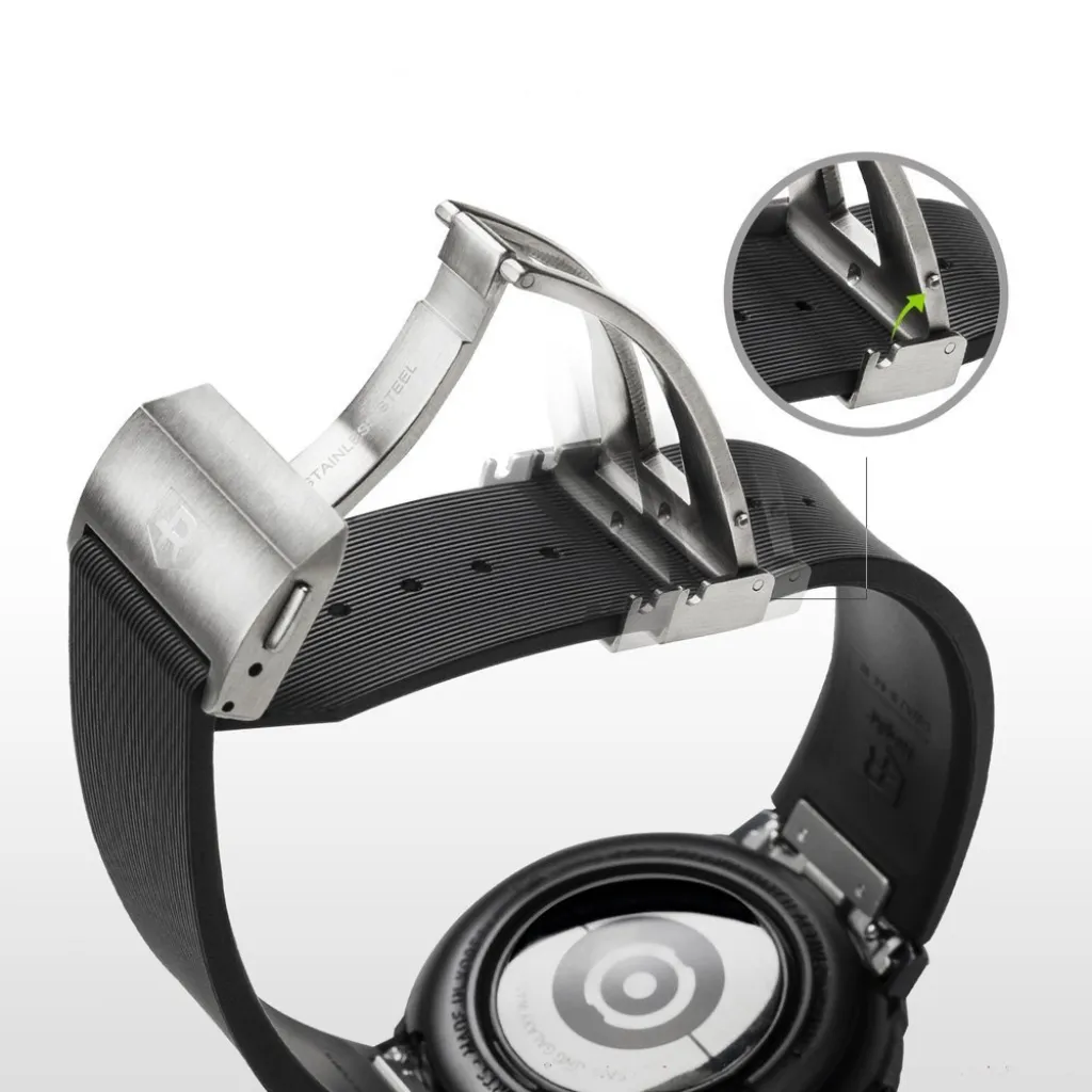 Ringke Rubber One Prime óraszíj Samsung Galaxy Active 2 44 mm fekete (MOSG0005) - 12