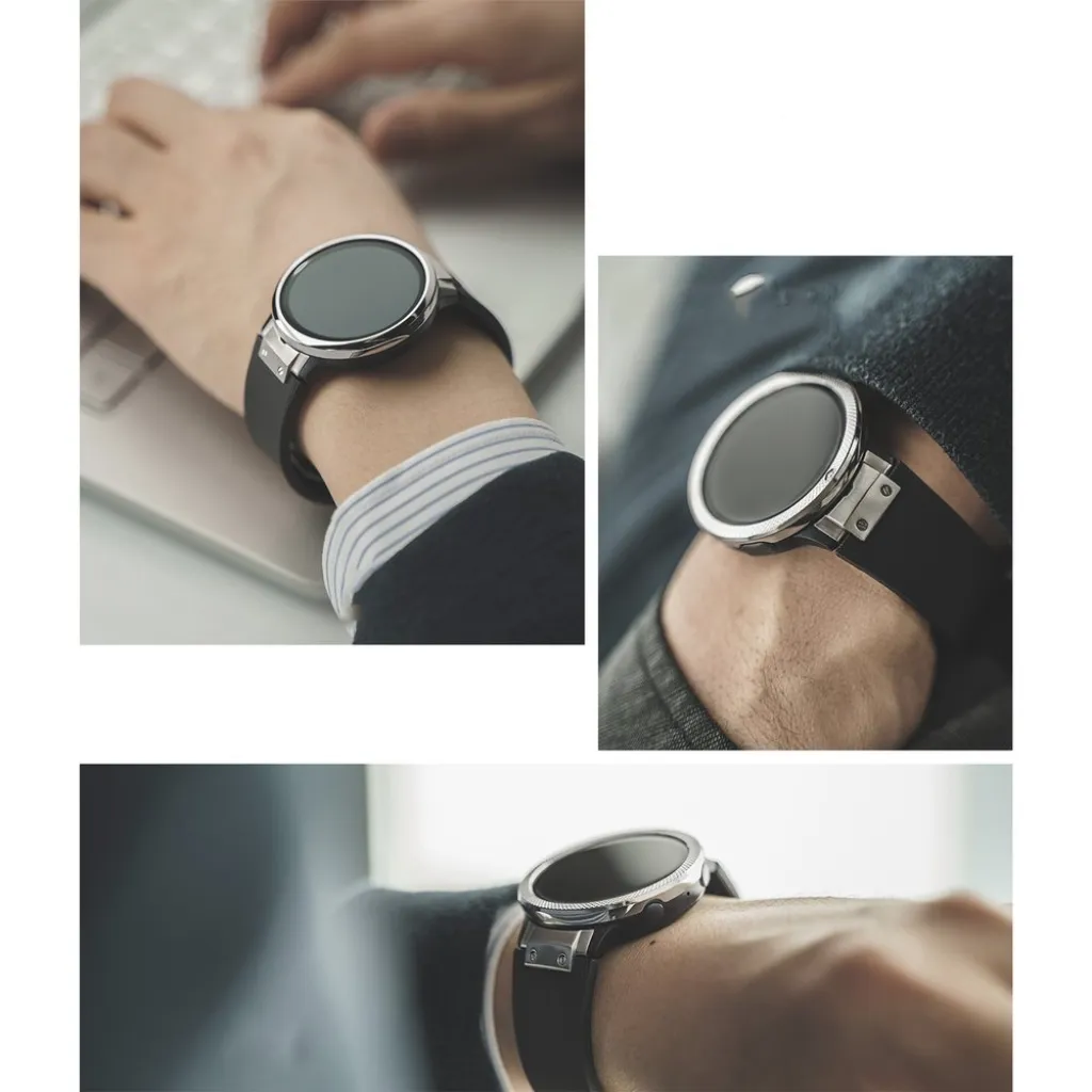 Ringke Rubber One Prime óraszíj Samsung Galaxy Active 2 44 mm fekete (MOSG0005) - 9