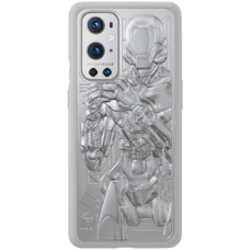 Egyedi Droid Bumper tok OnePlus 9 Pro, Ezüst 5431100218 tok