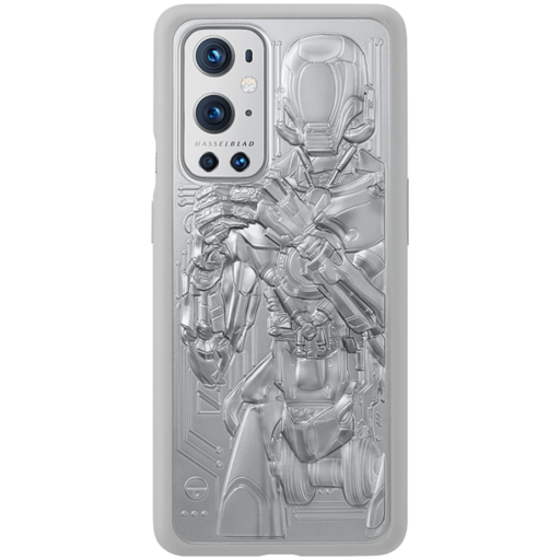 Egyedi Droid Bumper tok OnePlus 9 Pro, Ezüst 5431100218 tok Egyedi Droid Bumper tok OnePlus 9 Pro, Ezüst 5431100218 tok