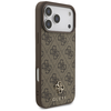  iPhone 17 Pro Max Guess 4G Kis Klasszikus Logo MagSafe barna tok - 2. kép