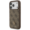  iPhone 17 Pro Guess 4G Small Classic Logo MagSafe barna tok - 0. kép