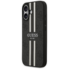  iPhone 17 fekete Guess 4G Printed Stripes MagSafe tok - 0. kép