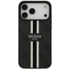 iPhone 17 Pro Max Guess 4G čierne pruhované puzdro MagSafe - 1. kép