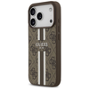  Apple iPhone 17 Pro Barna Guess 4G Printed Stripes MagSafe tok - 0. kép