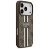  Apple iPhone 17 Pro Barna Guess 4G Printed Stripes MagSafe tok - 2. kép