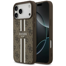  iPhone 17 Pro Max Guess 4G Printed Stripes MagSafe tok barna