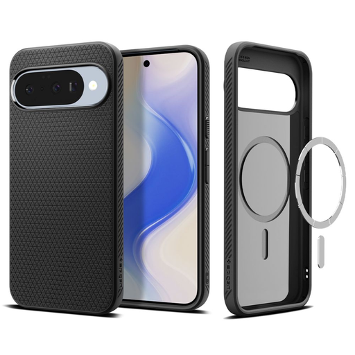 Google Pixel 10 Pro Spigen Liquid Air Mag Magsafe Matte Black tok Google Pixel 10 Pro Spigen Liquid Air Mag Magsafe Matte Black tok