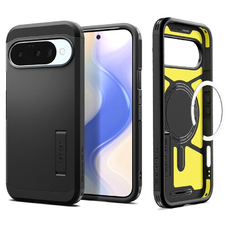 Google Pixel 10 / 10 Pro Spigen Tough Armor Mag Magsafe tok Fekete
